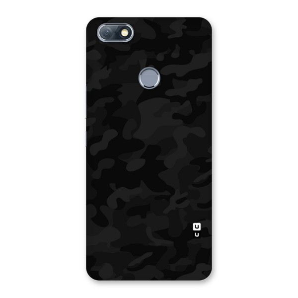 Black Camouflage Back Case for Infinix Note 5