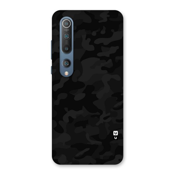 Black Camouflage Back Case for Mi 10
