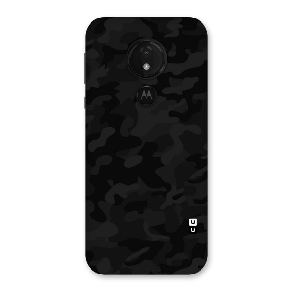 Black Camouflage Back Case for Moto G7 Power