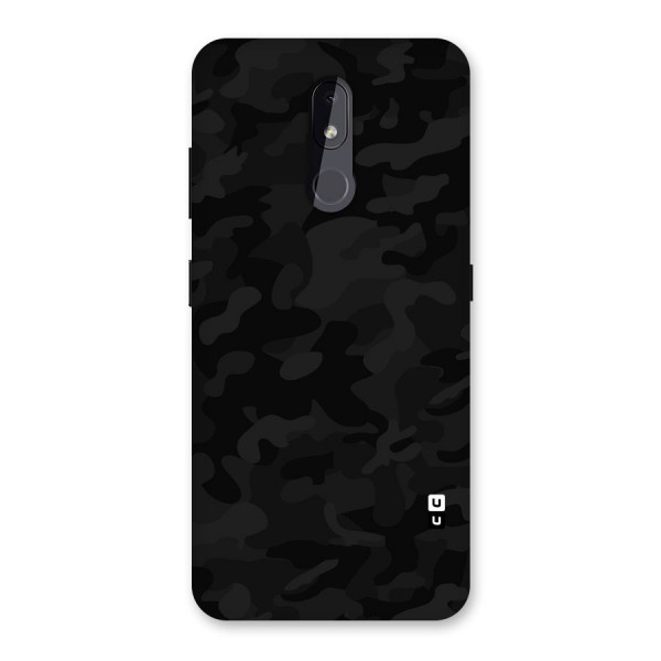 Black Camouflage Back Case for Nokia 3.2