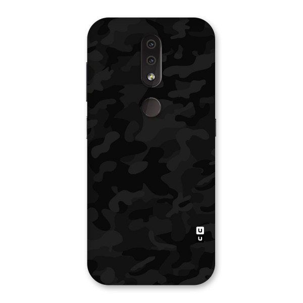 Black Camouflage Back Case for Nokia 4.2