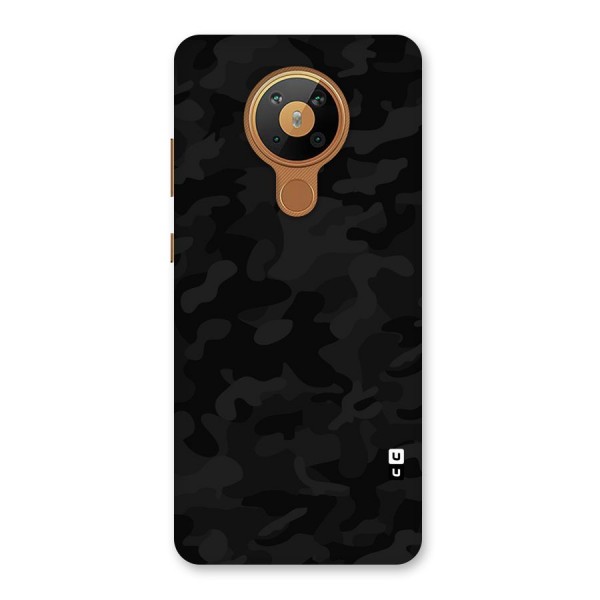 Black Camouflage Back Case for Nokia 5.3