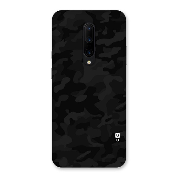 Black Camouflage Back Case for OnePlus 7 Pro