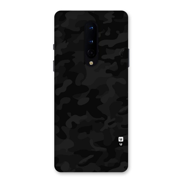 Black Camouflage Back Case for OnePlus 8