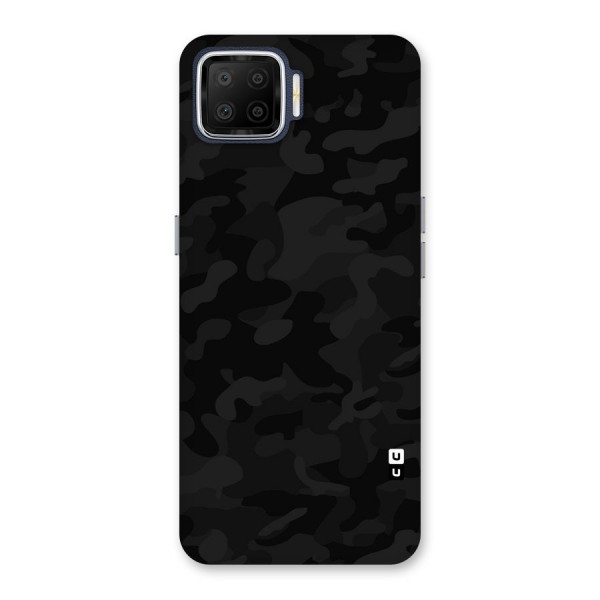 Black Camouflage Back Case for Oppo F17