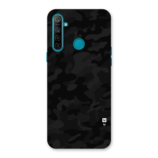 Black Camouflage Back Case for Realme 5i