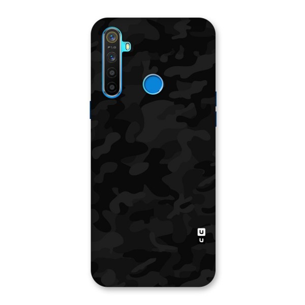 Black Camouflage Back Case for Realme 5s