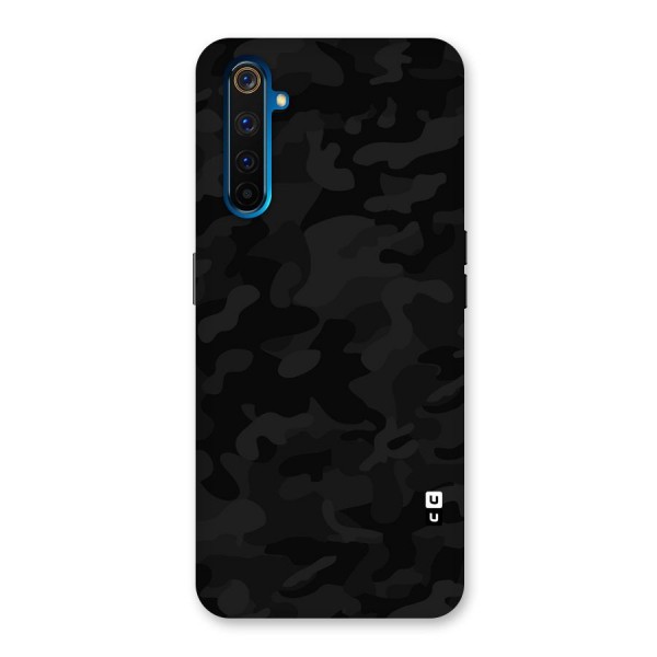 Black Camouflage Back Case for Realme 6 Pro