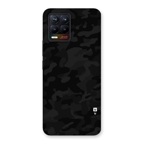 Black Camouflage Back Case for Realme 8