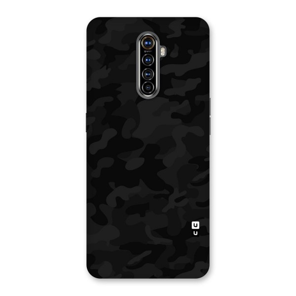 Black Camouflage Back Case for Realme X2 Pro