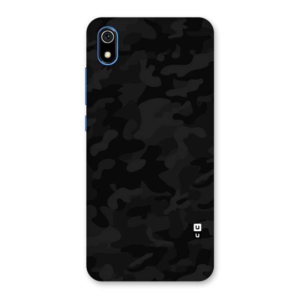 Black Camouflage Back Case for Redmi 7A