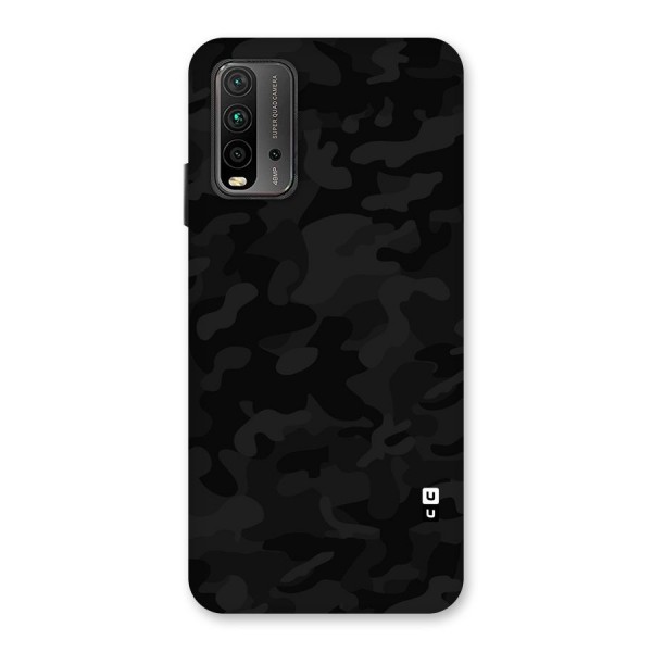 Black Camouflage Back Case for Redmi 9 Power