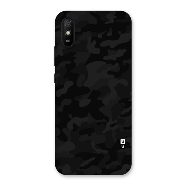 Black Camouflage Back Case for Redmi 9i