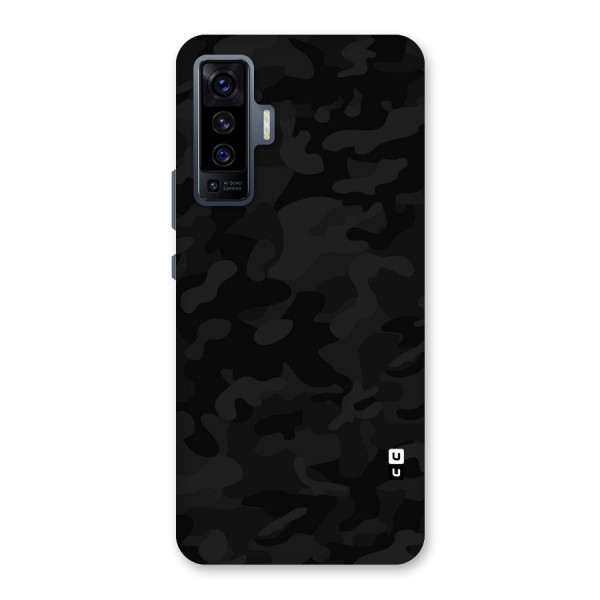 Black Camouflage Back Case for Vivo X50