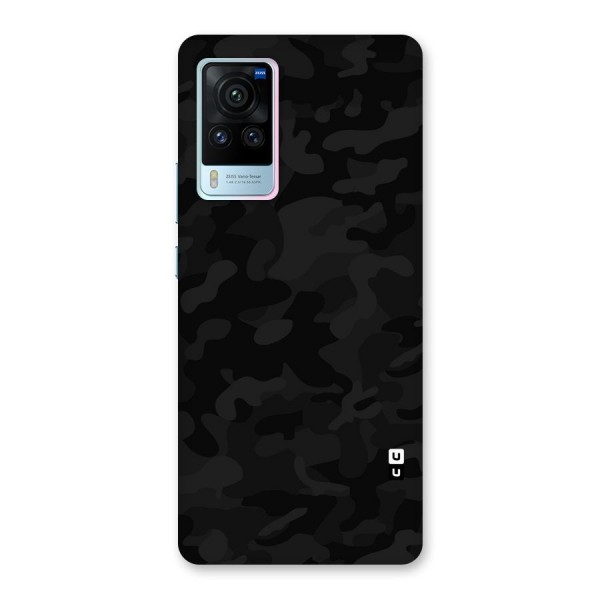 Black Camouflage Back Case for Vivo X60 Pro