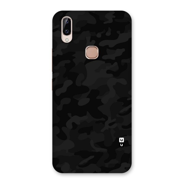 Black Camouflage Back Case for Vivo Y83 Pro