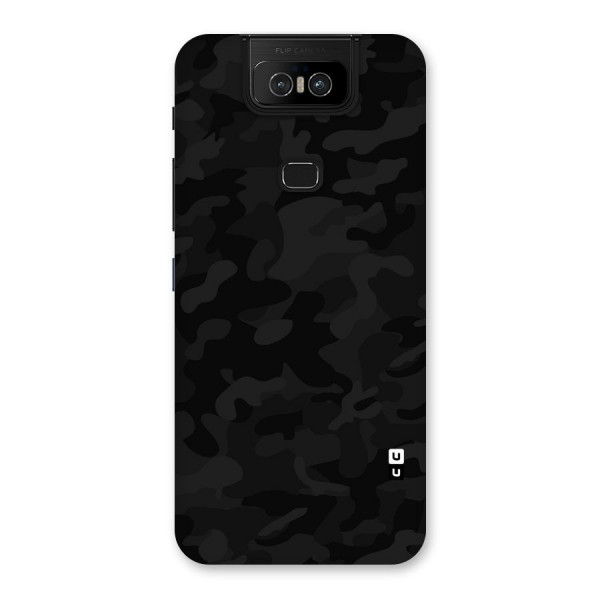 Black Camouflage Back Case for Zenfone 6z