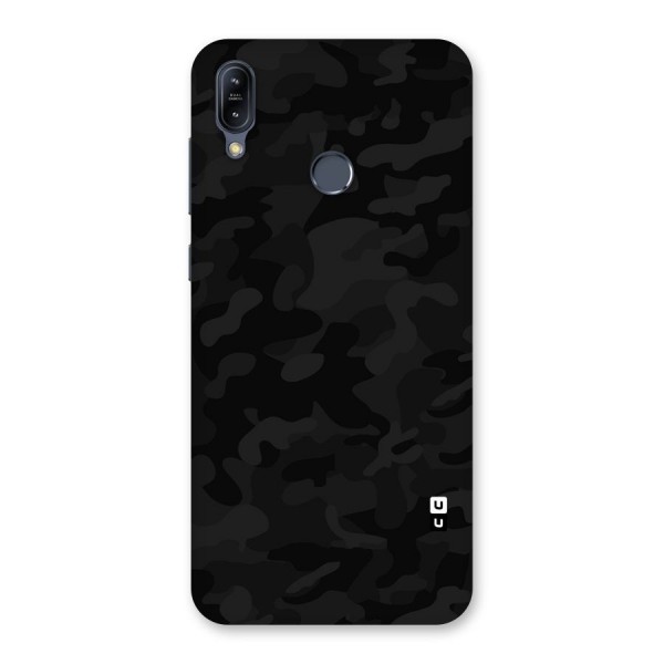Black Camouflage Back Case for Zenfone Max M2