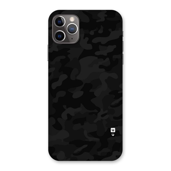 Black Camouflage Back Case for iPhone 11 Pro Max