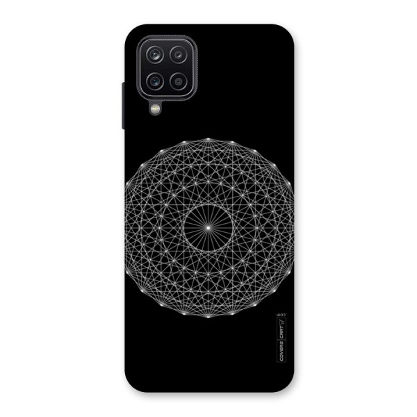 Black Clipart Back Case for Galaxy A12