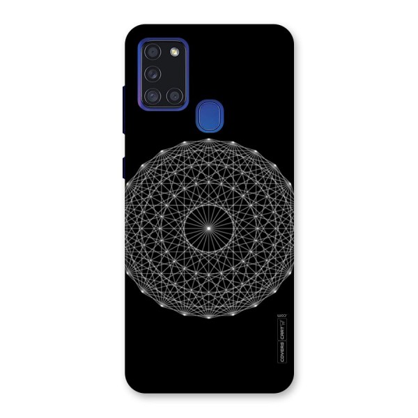 Black Clipart Back Case for Galaxy A21s