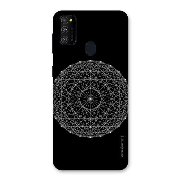 Black Clipart Back Case for Galaxy M21