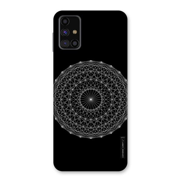 Black Clipart Back Case for Galaxy M31s