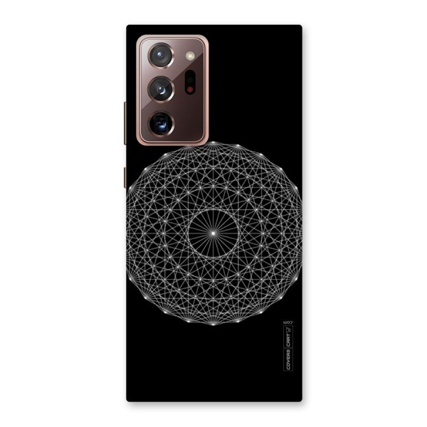 Black Clipart Back Case for Galaxy Note 20 Ultra