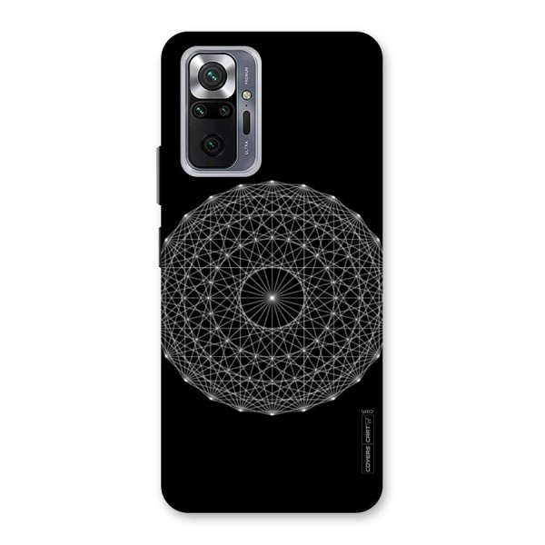 Black Clipart Back Case for Redmi Note 10 Pro