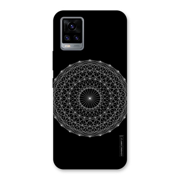 Black Clipart Back Case for Vivo V20