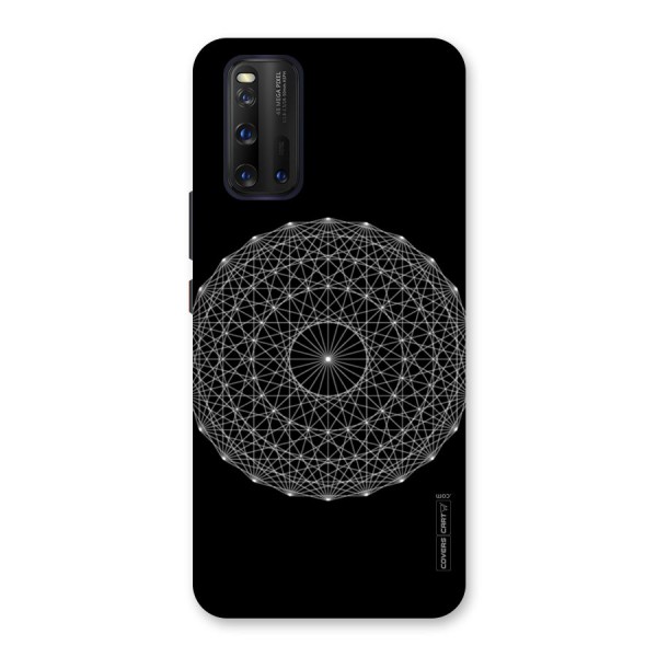 Black Clipart Back Case for Vivo iQOO 3