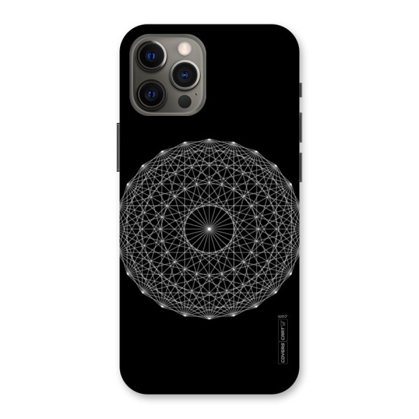 Black Clipart Back Case for iPhone 12 Pro Max
