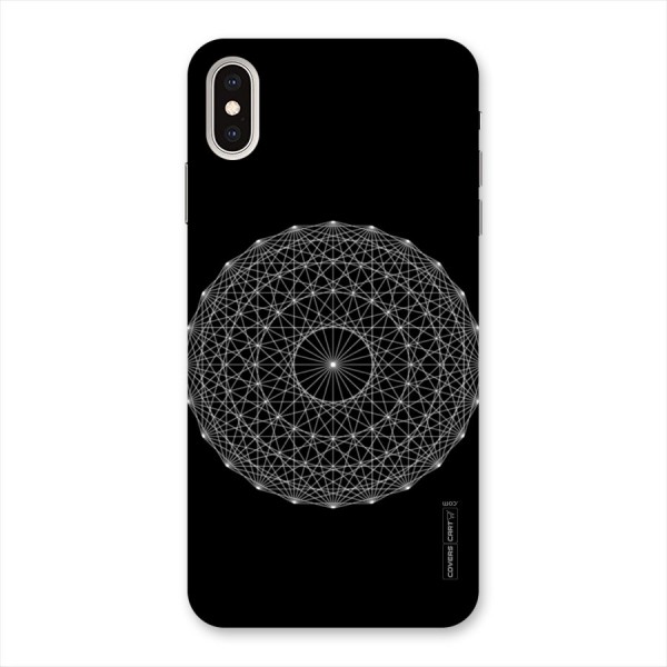 Black Clipart Back Case for iPhone XS Max