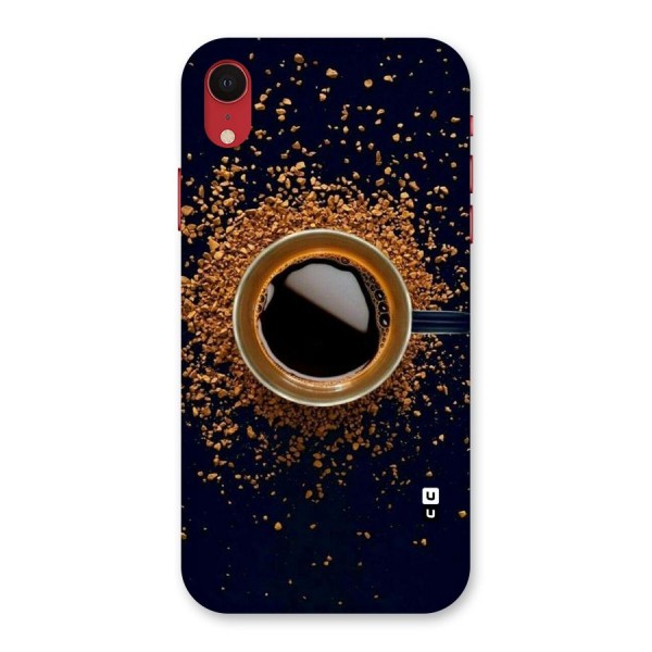 Black Coffee Back Case for iPhone XR