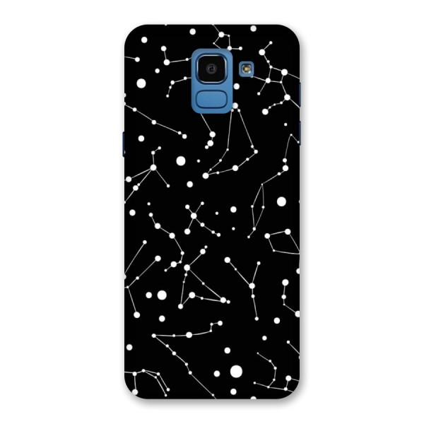 Black Constellation Pattern Back Case for Galaxy On6