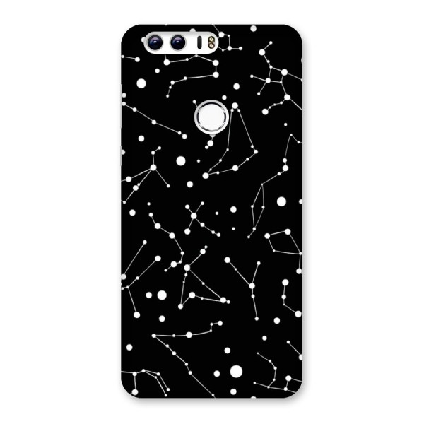 Black Constellation Pattern Back Case for Honor 8