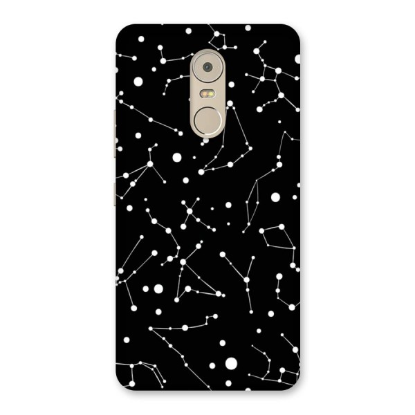 Black Constellation Pattern Back Case for Lenovo K6 Note
