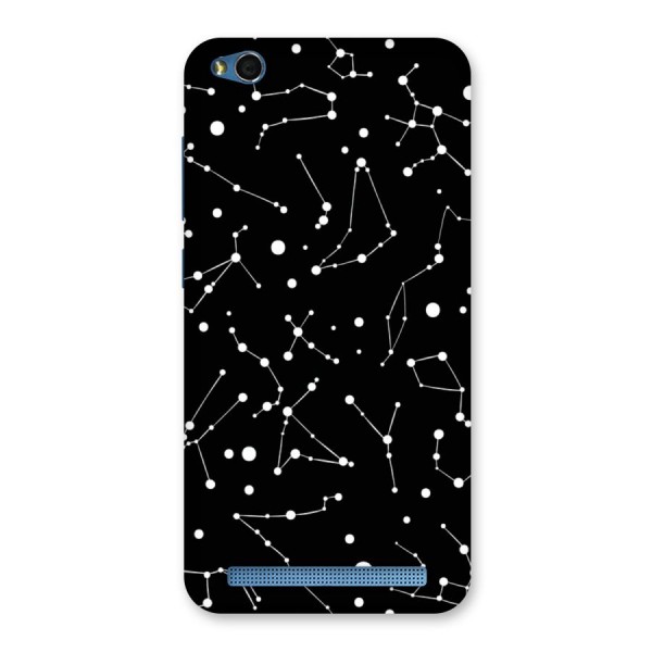 Black Constellation Pattern Back Case for Redmi 5A