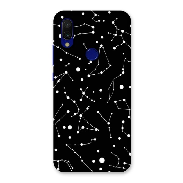 Black Constellation Pattern Back Case for Redmi Y3