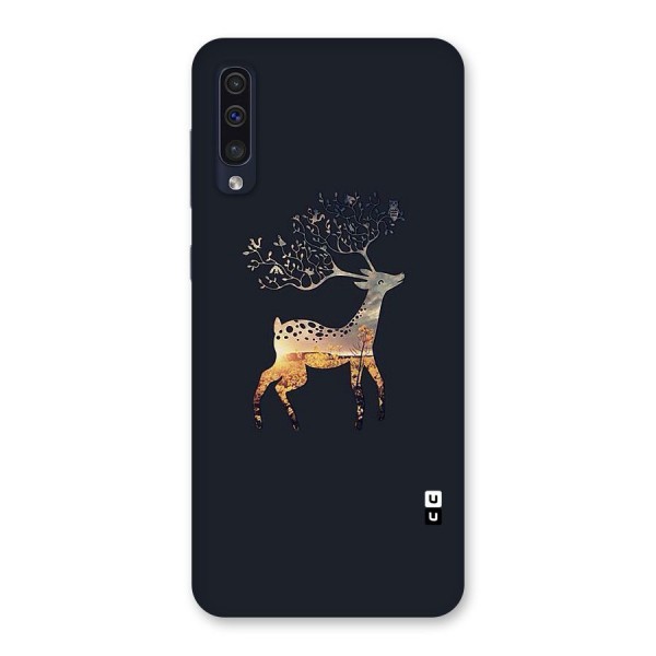Black Deer Back Case for Galaxy A50