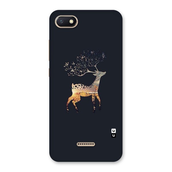 Black Deer Back Case for Redmi 6A