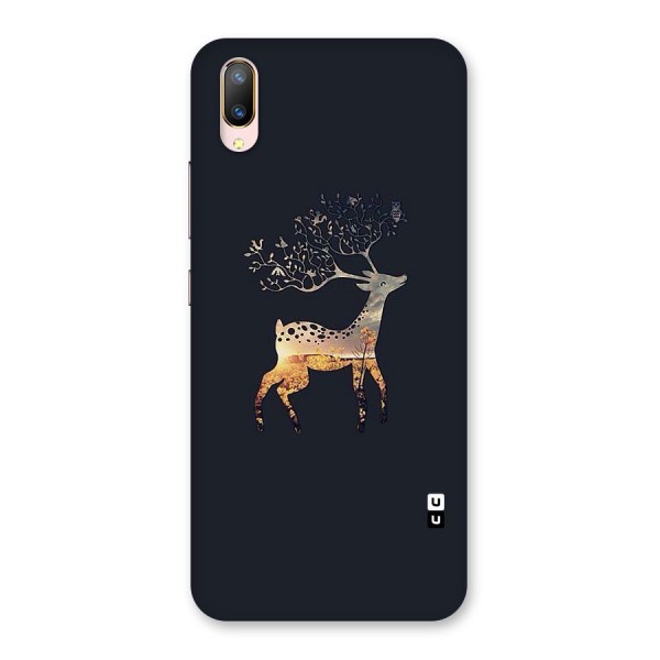 Black Deer Back Case for Vivo V11 Pro