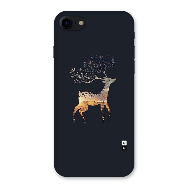 Black Deer Back Case for iPhone SE 2020