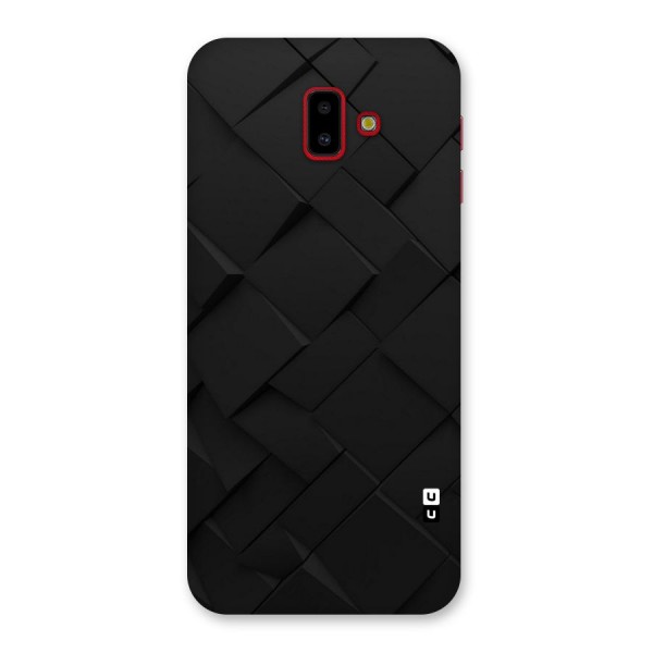 Black Elegant Design Back Case for Galaxy J6 Plus