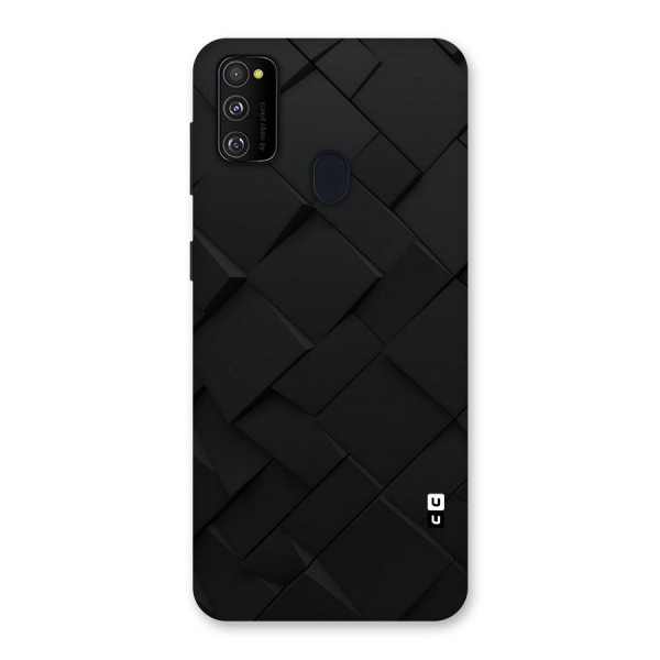 Black Elegant Design Back Case for Galaxy M21