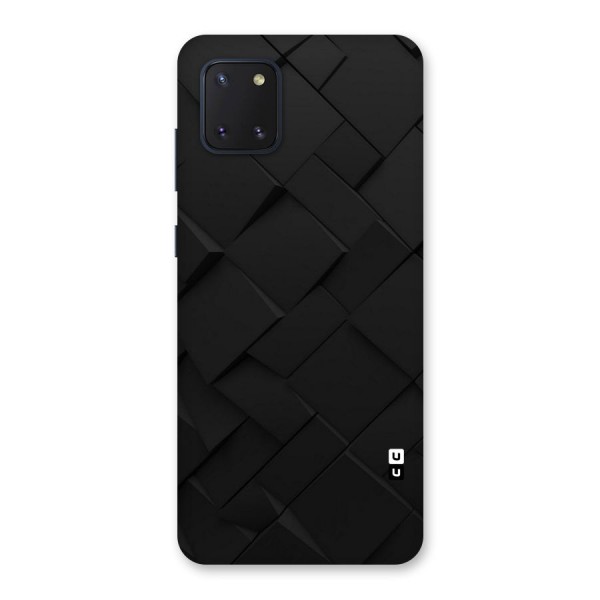Black Elegant Design Back Case for Galaxy Note 10 Lite