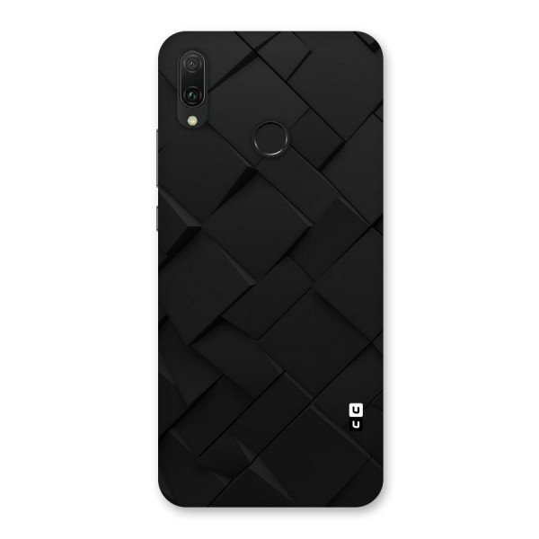 Black Elegant Design Back Case for Huawei Y9 (2019)