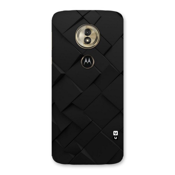 Black Elegant Design Back Case for Moto G6 Play