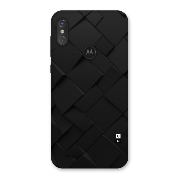 Black Elegant Design Back Case for Motorola One Power