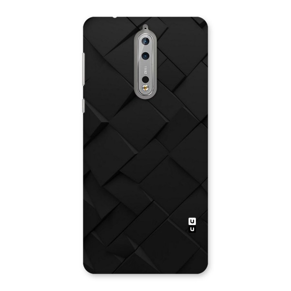 Black Elegant Design Back Case for Nokia 8